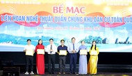 Trao giải cho các đoàn tham gia Liên hoan Nghệ thuật Quần chúng Khu dân cư toàn quốc 2025 