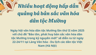 Infographic: Nhiều hoạt động hấp dẫn quảng bá bản sắc văn hóa dân tộc Mường