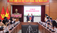 Bộ VHTTDL công bố và trao các quyết định về bổ nhiệm cán bộ