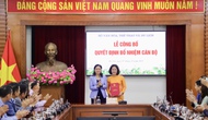 Bộ VHTTDL công bố quyết định bổ nhiệm cán bộ