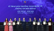 Trao Giải thưởng toàn quốc về Thông tin đối ngoại lần thứ XI