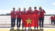 Đua thuyền Việt Nam thăng hoa, khẳng định vị thế hàng đầu khu vực tại SEA Games 33