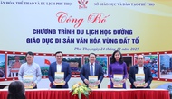 Phú Thọ công bố chương trình Du lịch học đường, Giáo dục di sản vùng Đất Tổ