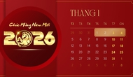 Công chức, viên chức nghỉ Tết Dương lịch 2026 liên tục 4 ngày