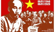 Tuyên truyền cổ động trực quan kỷ niệm 80 năm Ngày Tổng tuyển cử đầu tiên bầu Quốc hội Việt Nam