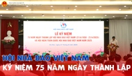 Hội Nhà báo Việt Nam kỷ niệm 75 năm Ngày thành lập