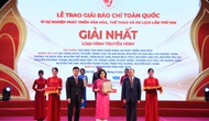 Thành lập Ban Tổ chức Giải Báo chí toàn quốc “Vì sự nghiệp phát triển Văn hoá, Thể thao và Du lịch” lần thứ Ba