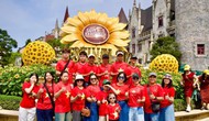 Sun World Ba Na Hills đón lượng khách kỷ lục dịp Giỗ Tổ Hùng Vương