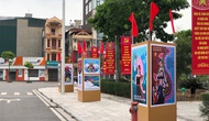 Tổ chức triển lãm tranh cổ động tấm lớn tuyên truyền thực hiện nếp sống văn minh