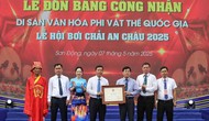 Bắc Giang: Lễ hội bơi chải An Châu trở thành Di sản Văn hóa Phi vật thể cấp quốc gia