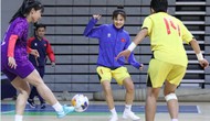 Đội tuyển Futsal nữ Việt Nam quyết tâm giành chiến thắng trước Philippines