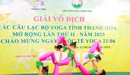 Sức sống Yoga lan tỏa giữa lòng xứ Thanh