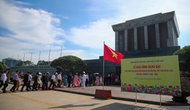Đoàn đại biểu dự Đại hội Đảng bộ Bộ VHTTDL báo công dâng Bác
