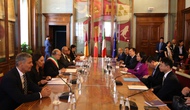 Phó Chủ tịch nước Võ Thị Ánh Xuân gặp Thị trưởng thành phố Roma Roberto Gualtieri
