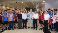 U23 Việt Nam về nước sau hành trình đăng quang ngôi vương tại giải U23 Đông Nam Á