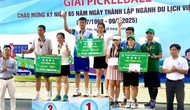 Giải Pickleball chào mừng 65 năm ngày thành lập ngành Du lịch Việt Nam