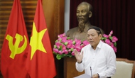 Bộ trưởng Nguyễn Văn Hùng chủ trì cuộc họp tập thể Lãnh đạo Bộ VHTTDL về việc quán triệt, triển khai một số nhiệm vụ trọng tâm thời gian tới