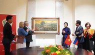 Triển lãm tranh sơn mài lớn nhất của Việt Nam tại Liên bang Nga