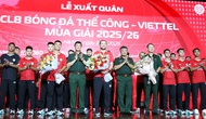 Thể Công - Viettel đặt mục tiêu vô địch V-League 2025/26