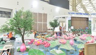 Không khí thi công khẩn trương trên đại công trường Triển lãm thành tựu Đất nước 80 năm Quốc khánh