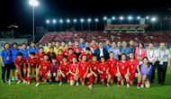 Thủ tướng Chính phủ Phạm Minh Chính dự khán trận đấu và động viên Đội tuyển Bóng đá nữ Việt Nam