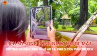 Lịch sử sống động ngay trước mắt với trải nghiệm công nghệ AR tại Khu Di tích Phủ Chủ tịch