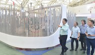 Tăng tốc hoàn thiện các hạng mục thi công gian trưng bày Triển lãm thành tựu Đất nước dịp 80 năm Quốc khánh