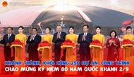 Khánh thành, khởi công 250 dự án, công trình chào mừng kỷ niệm 80 năm Quốc khánh 2/9