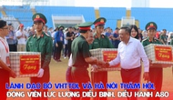 Động viên các lực lượng diễu binh, diễu hành A80