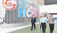 Phó Thủ tướng Mai Văn Chính kiểm tra công tác hoàn thiện các gian hàng Triển lãm thành tựu Đất nước dịp 80 năm Quốc khánh