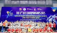 Việt Nam giành vị trí Nhất toàn đoàn tại Giải vô địch Taekwondo Đông Nam Á 2025 
