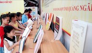 Quảng Ngãi: Trưng bày 3.000 sách, báo chủ đề 'Tinh thần Cách mạng Tháng Tám và Quốc khánh 2/9 bất diệt'