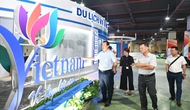 Cục trưởng Nguyễn Trùng Khánh kiểm tra công tác chuẩn bị trưng bày Du lịch Văn hóa tại Triển lãm A80