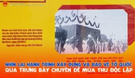 Nhìn lại hành trình xây dựng và bảo vệ Tổ quốc qua trưng bày chuyên đề 