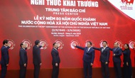 Khai trương Trung tâm Báo chí Lễ kỷ niệm 80 năm Ngày Quốc khánh