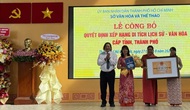 TPHCM công bố quyết định xếp hạng 7 di tích lịch sử - văn hóa cấp Thành phố
