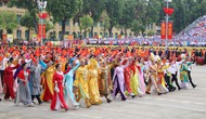 13 khối quần chúng rạng rỡ trong buổi Tổng duyệt A80