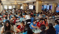 Khoảng 700 vận động viên tranh tài ở Giải Cờ vua miền Trung và Tây Nguyên mở rộng