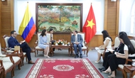Thứ trưởng Tạ Quang Đông tiếp Đại sứ Colombia tại Việt Nam