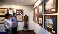 Triển lãm “Nét đẹp di sản văn hóa Huế qua nghệ thuật ký họa”