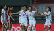 Thắng tuyển nữ Indonesia 7-0, Đội tuyển nữ Việt Nam sớm giành vé vào bán kết