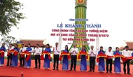 Khánh thành Khu tưởng niệm nơi hy sinh của 16 TNXP tại Bến phà Long Đại