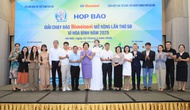 Hơn 3.000 vận động viên, cán bộ tham dự Chung kết Giải chạy Báo Hànộimới mở rộng lần thứ 50 - Vì hòa bình năm 2025