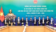 Thủ tướng Phạm Minh Chính làm việc với Ban Chấp hành Đoàn Thanh niên Chính phủ