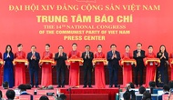 Khai trương Trung tâm Báo chí phục vụ Đại hội XIV của Đảng