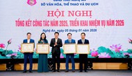 Ngành VHTTDL Nghệ An quyết tâm đổi mới, tạo bứt phá trong năm 2026