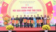 Phú Thọ khai mạc Hội báo Xuân 2026