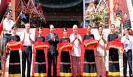 Bộ trưởng Hoàng Tuấn Anh dự Lễ cắt băng khánh thành Bảo tàng tỉnh Gia Lai