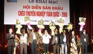 Hội diễn sân khấu Chèo chuyên nghiệp toàn quốc năm 2009: Tưng bừng khai hội