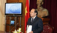 Bộ trưởng Hoàng Tuấn Anh gặp gỡ các tân đại sứ Việt Nam tại các nước